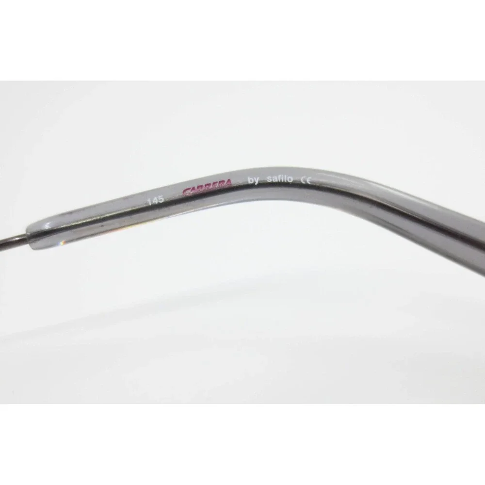 Carrera CA 7417 Flexolite Eyeglasses Frames Black Oval Semi-Rimless 51-19-145